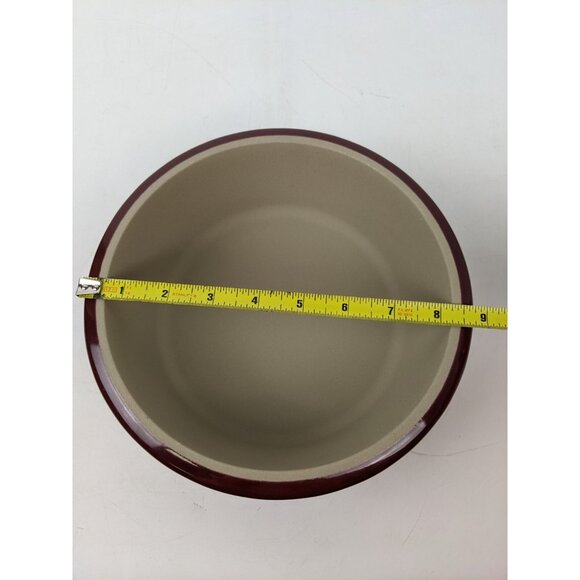 Pampered Chef Stoneware 6 cup 1.5 L Round Cranberry Covered Casserole Baker 1153 - Picture 10 of 13